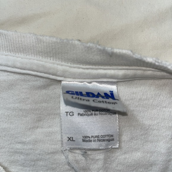 2008 US Open Short Sleeve Tee Y2K White Outdoors Tennis X-Large Printed Sleeve - Picture 3 of 16